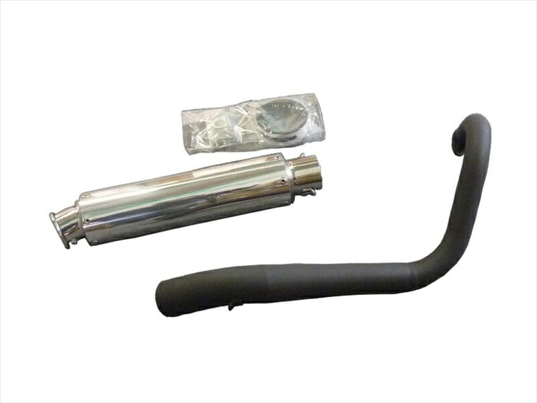 マフラー  オーヴァーレーシング OVER RACING-DOWN BLK MONKEY 13-01-17B 4539770087790 取寄品
