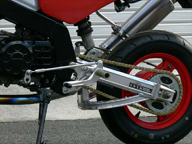 オーヴァーレーシング OVER OVタイプ スイングアーム スタビライザー付き モンキーR 52-01R-01 4539770090097 取寄品