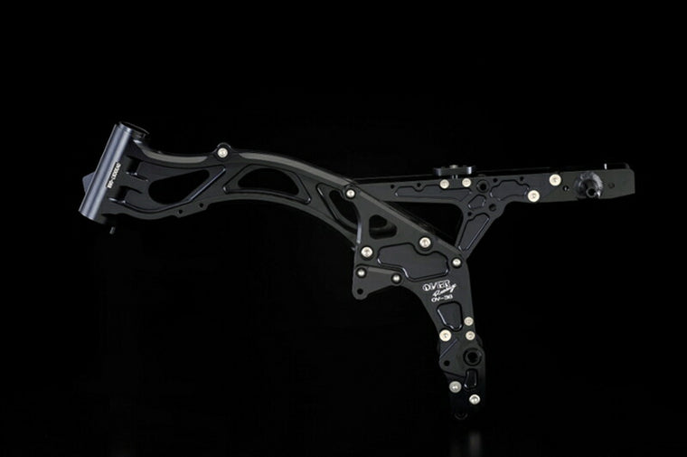 外装  オーヴァーレーシング OVER OV-30 モンキーフレームKIT ブラック MONKEY 64-01-301 4539770096839 取寄品