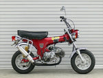 マフラー  オーヴァーレーシング OVER RACING-DOWN BLK DAX シャリー 13-12-01B 4539770102288 取寄品