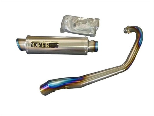 マフラー  オーヴァーレーシング OVER GPパフォーマンス フルチタン JMCA 22 MONKEY(FI) 16-011-25 4539770102509 取寄品