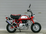 マフラー  オーヴァーレーシング OVER ステンカーボン JMCA 22 MONKEY(FI) 16-011-12 4539770102516 取寄品