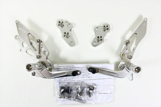 ステップ  オーヴァーレーシング OVER バックステップ 4POS シルバー Ninja250R 51-69-01 4539770104022 取寄品