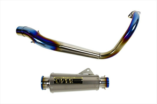 マフラー  オーヴァーレーシング OVER GPパフォーマンス フルチタン RS-R MONKEY 13-01-45R 4539770105401 取寄品