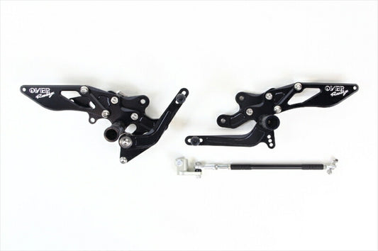 ステップ  オーヴァーレーシング OVER バックステップ 4POS BLK ZX-14R 51-85-01B 4539770107337 取寄品