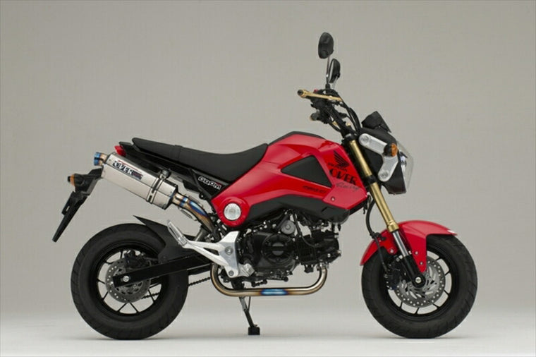 マフラー  オーヴァーレーシング OVER TT-Formula フルチタン UPタイプ GROM 13-15 16-22-03 4539770110870 取寄品