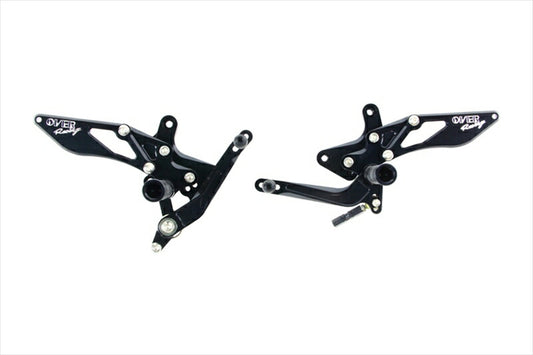 ステップ  オーヴァーレーシング OVER バックステップ 4POS BLK Z1000 14 Ninja1000 11-14 51-792-01B 4539770112065 取寄品