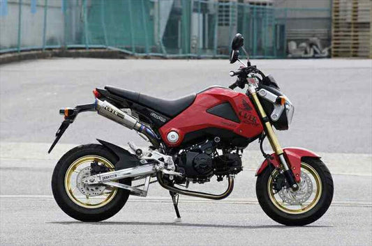 マフラー  オーヴァーレーシング OVER GPパフォーマンス チタン UP RS-R GROM 13-15 13-22-22R 4539770112225 取寄品