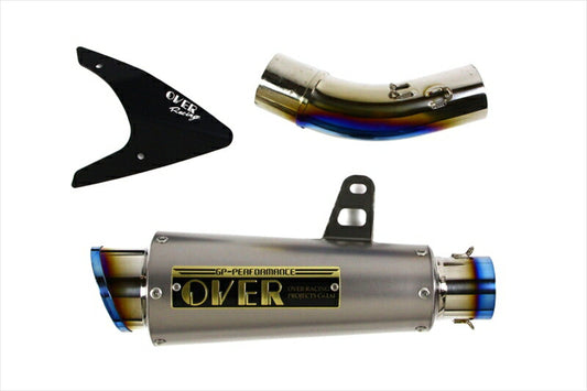 マフラー  オーヴァーレーシング OVER GPパフォーマンス RSスリップオン YZF-R25 MT-25 17-35-01 4539770112775 取寄品