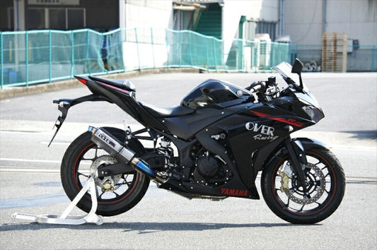 マフラー  オーヴァーレーシング OVER TT-Formula コンプリート 2-1 YZF-R25 25-35-01 4539770112829 取寄品