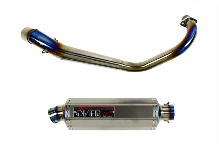 マフラー  オーヴァーレーシング OVER TT-Formula フルチタン MONKEY(FI) 16-011-46 4539770113000 取寄品