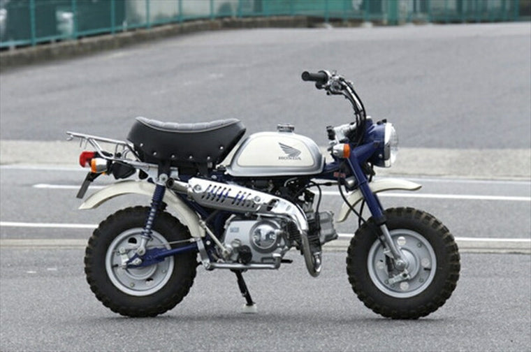 マフラー  オーヴァーレーシング OVER SS アップマフラー MONKEY(FI) 16-011-11 4539770113246 取寄品