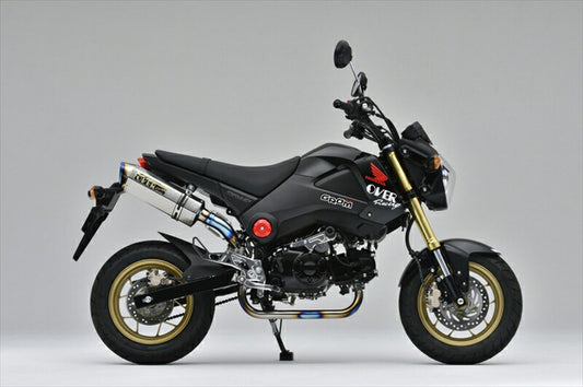 マフラー  オーヴァーレーシング OVER TT-Formula RS フルチタンUPタイプ GROM 13-15 16-22-07 4539770114069 取寄品