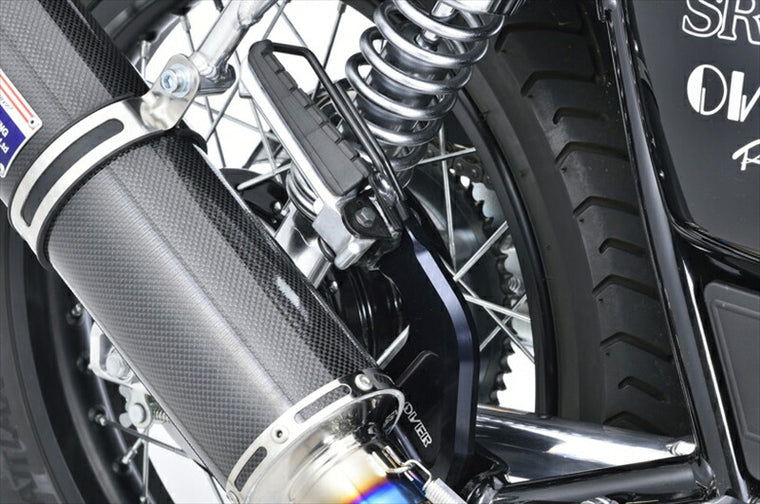 外装  オーヴァーレーシング OVER タンデム ステップ プレートキット SR400 FI 90-401-00B 4539770114090 取寄品