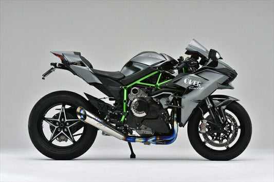 マフラー  オーヴァーレーシング OVER レーシングチタン メガホン4-2-1 NINJA H2 15 20-87-02 4539770114175 取寄品