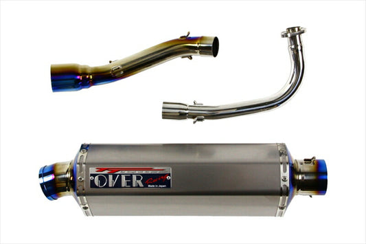 マフラー  オーヴァーレーシング OVER TT-Formula チタン NMAX 16- 16-54-05 4539770114441 取寄品