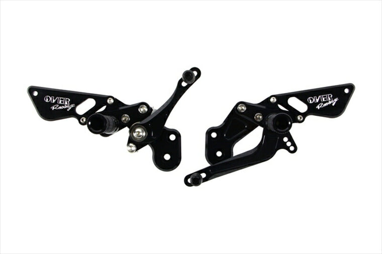 ステップ  オーヴァーレーシング OVER バックステップ 4ポジション ブラック Z125 Pro 51-65-01B 4539770114700 取寄品