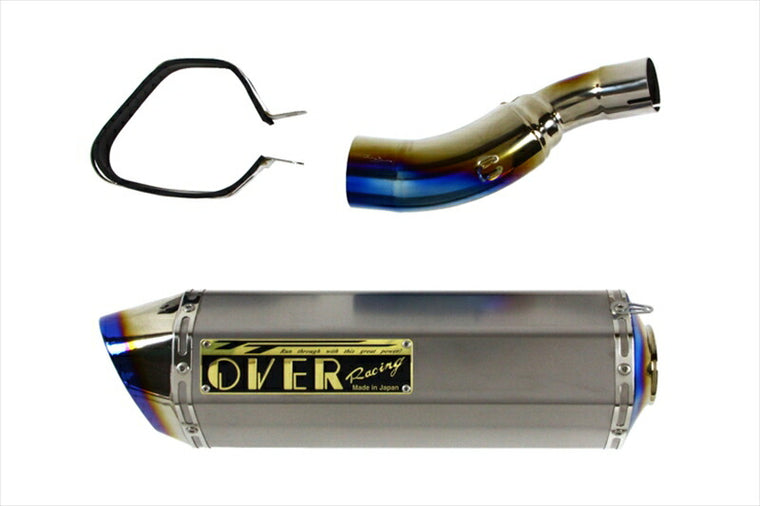 マフラー  オーヴァーレーシング OVER TT-Formula フルチタン S O CBR400R 16- 17-101-11 4539770114748 取寄品