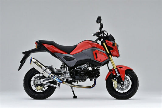 マフラー  オーヴァーレーシング OVER TT-Formula RS フルチタン GROM 16- 13-15 16-22-051 4539770114793 取寄品