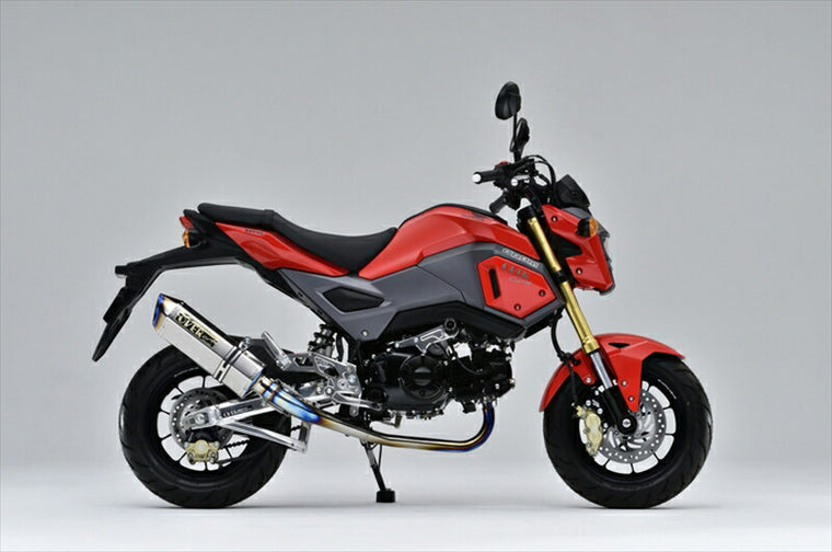 マフラー  オーヴァーレーシング OVER TT-Formula RS フルチタン GROM 16- 13-15 16-22-051 4539770114793 取寄品