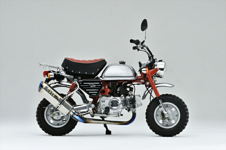 マフラー  オーヴァーレーシング OVER TT-Formula RS フルチタン MONKEY (FI) 16-011-50 4539770115493 取寄品