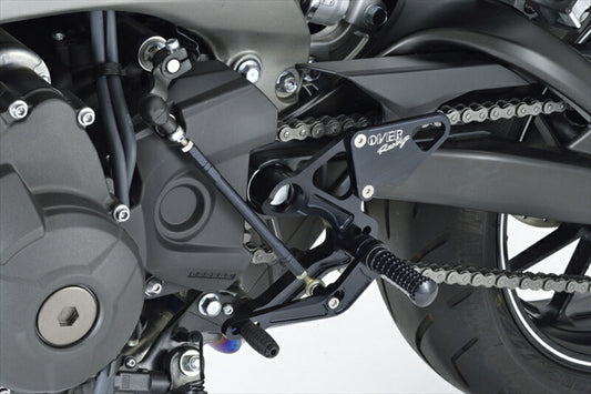ステップ  オーヴァーレーシング OVER バックステップ BLK MT-09 17- 51-451-01B 4539770115868 取寄品