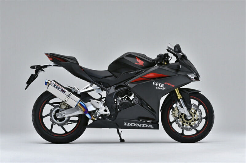 マフラー  オーヴァーレーシング OVER TT-Formula フルチタン S O CBR250RR 17-02-01 4539770116056 取寄品