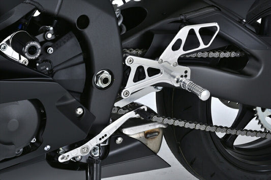 ステップ  オーヴァーレーシング OVER バックステップ 6P SLV YZF-R6 17- 51-433-01 4539770116506 取寄品