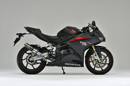 マフラー  オーヴァーレーシング OVER GP-PERFORMANCE XL 2-1 CBR250RR 17- 25-02-21 4539770116551 取寄品