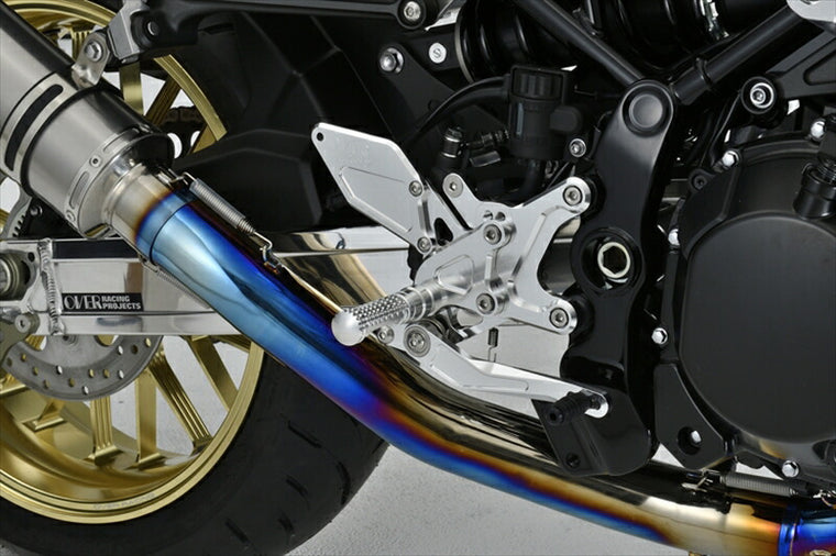 ステップ  オーヴァーレーシング OVER バックステップ 4P BLK Z900RS 51-71-01B 4539770116964 取寄品