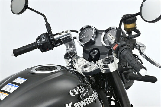 ハンドル  オーヴァーレーシング OVER スポーツライディングハンドルキット BLK Z900RS 18 55-71-11B 4539770117138 取寄品