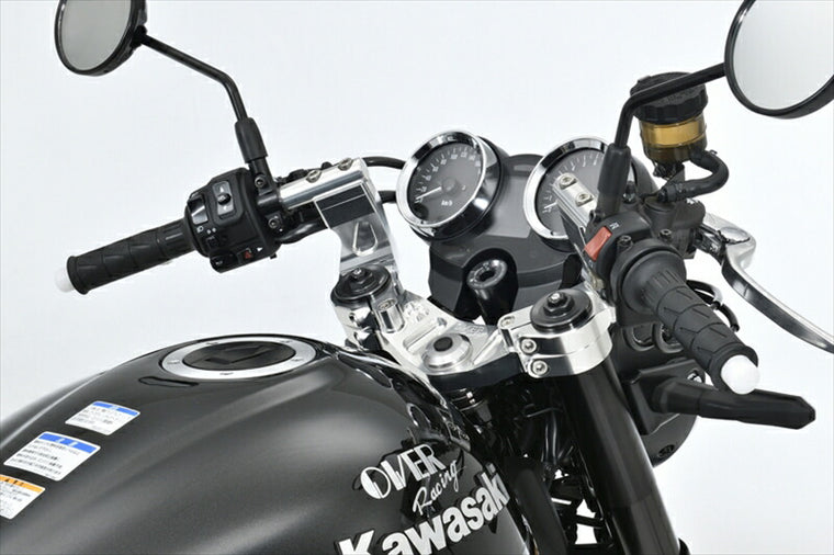 ハンドル  オーヴァーレーシング OVER スポーツライディングハンドルキット BLK Z900RS 18 55-71-11B 4539770117138 取寄品