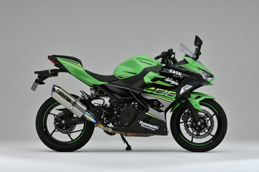 マフラー  オーヴァーレーシング OVER TT-Formula RS フルチタン S O Ninja400 18 17-722-04 4539770117329 取寄品