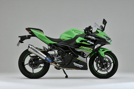 マフラー  オーヴァーレーシング OVER TT-Formula RS＋PRO チタン 2-1 Ninja250 18 25-693-12 4539770117565 取寄品