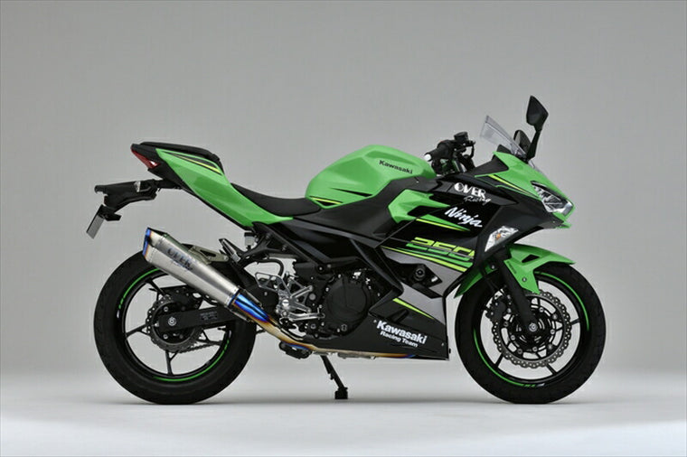 マフラー  オーヴァーレーシング OVER TT-Formula RS＋PRO チタン 2-1 Ninja250 18 25-693-12 4539770117565 取寄品