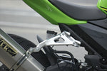 マフラー  オーヴァーレーシング OVER アルミビレットマフラーステー シルバー Ninja400 18 36-722-01 4539770117718 取寄品