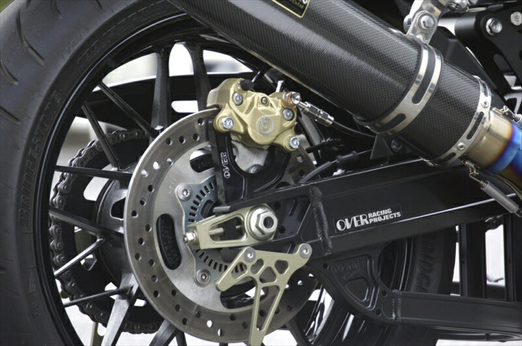 オーヴァーレーシング OVER Rキャリパーサポート BLK ブレンボ2P(カニ)用 Z900RS 83-71-21B 4539770117787 取寄品