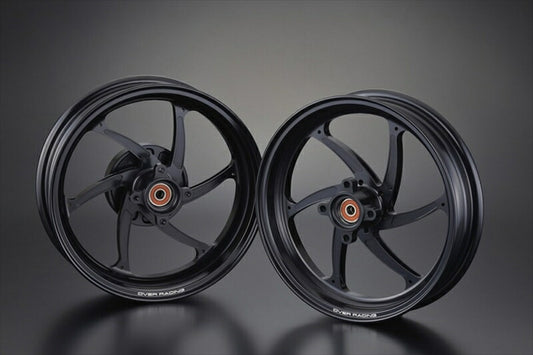 オーヴァーレーシング OVER GP-SIXホイール F2.70 R3.50-12 MONKEY125 ブラック 82-012-20B 4539770118005 取寄品