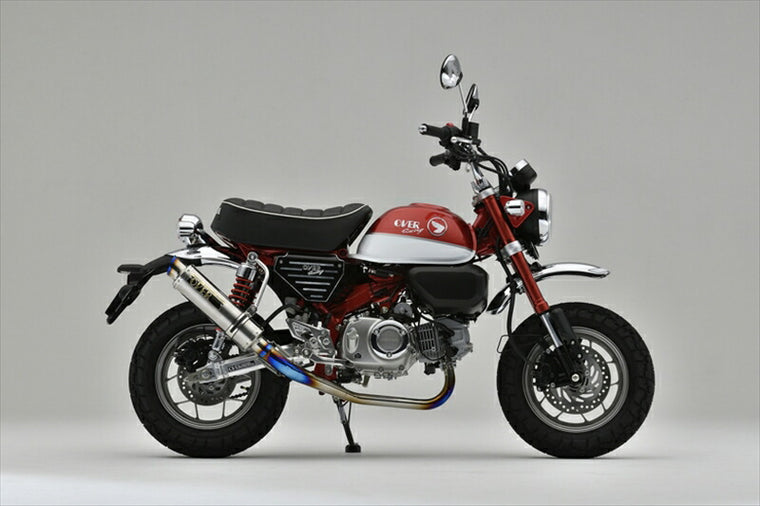 マフラー  オーヴァーレーシング OVER GP-PERFORMANCE フルチタン MONKEY125 16-012-25 4539770118074 取寄品