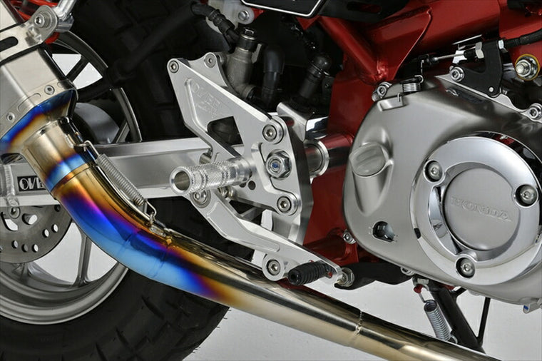 ステップ  オーヴァーレーシング OVER バックステップ 4ポジション ブラック MONKEY125 51-012-01B 4539770118180 取寄品