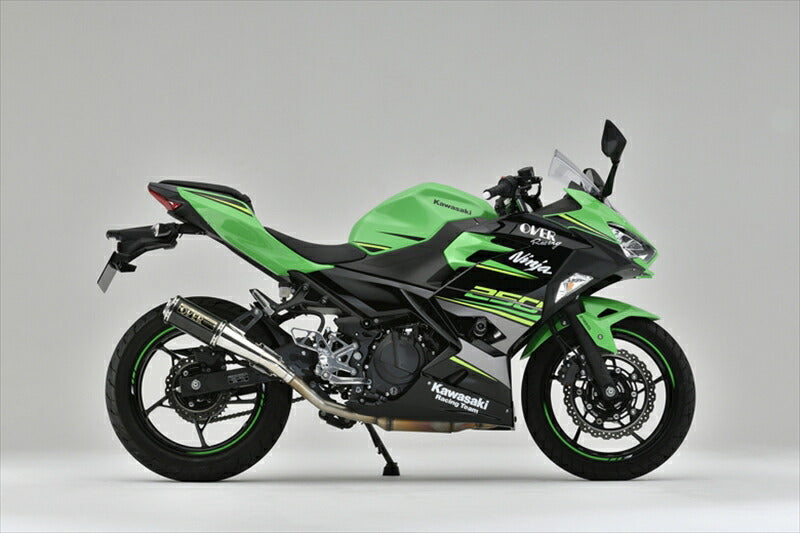 マフラー  オーヴァーレーシング OVER GP-PERFORMANCE XL Type-S Ninja 250 18 17-693-06 4539770118227 取寄品