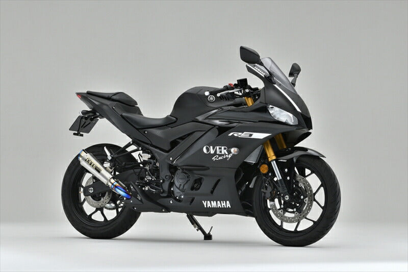 マフラー  オーヴァーレーシング OVER GP-PERFORMANCE RS フルチタン YZF-R3 19- 17-36-01 4539770119040 取寄品