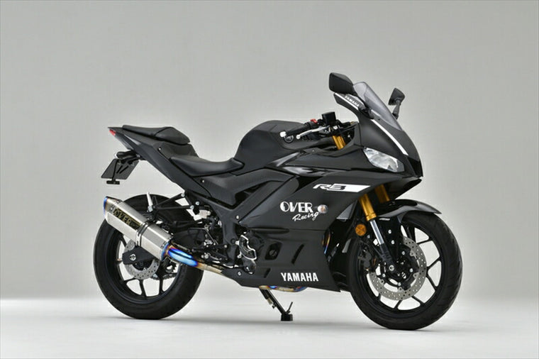 マフラー  オーヴァーレーシング OVER TT-Formula RS チタン 2-1 YZF-R3 19- 25-36-11 4539770119132 取寄品