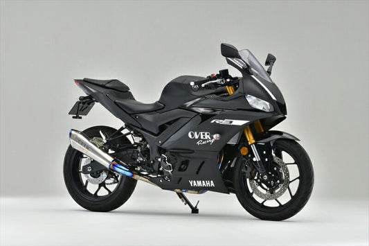 マフラー  オーヴァーレーシング OVER TT-Formula RS＋PRO チタン 2-1 YZF-R3 19- 25-36-12 4539770119149 取寄品