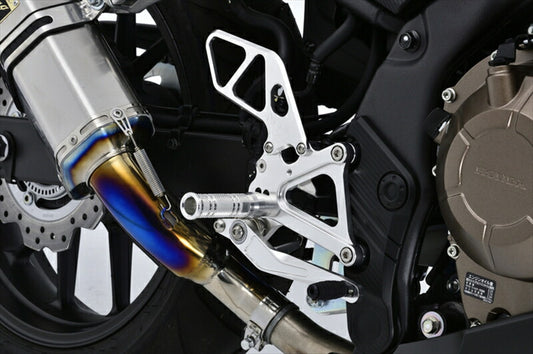 ステップ  オーヴァーレーシング OVER バックステップ 4ポジション シルバー CBR400R 16- 51-102-01 4539770119521 取寄品