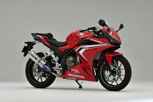 マフラー  オーヴァーレーシング OVER TT-Formula フルチタン S O CBR400R 19- 17-102-01 4539770119613 取寄品