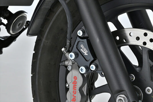 オーヴァーレーシング OVER Fキャリパーサポート BLK ブレンボ4P Rebel250 17- 83-13-11B 4539770119750 取寄品