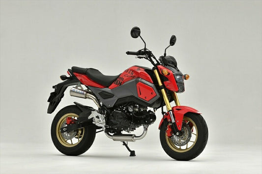 マフラー  オーヴァーレーシング OVER GP-PERFORMANCE RS TWIN UP GROM 17- 16-222-24 4539770119941 取寄品