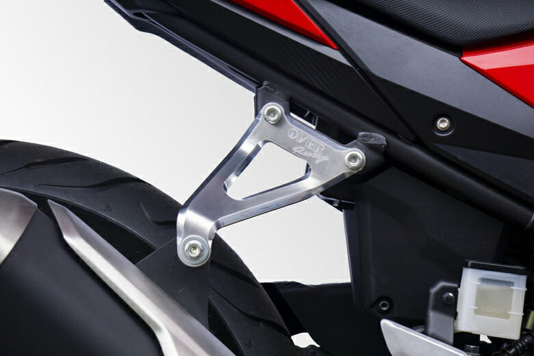 バイク用品 マフラー　OVER RACING オーバーレーシング アルミビレットマフラーステー CBR400R 19-　36-102-01 4539770120206　取寄品 セール