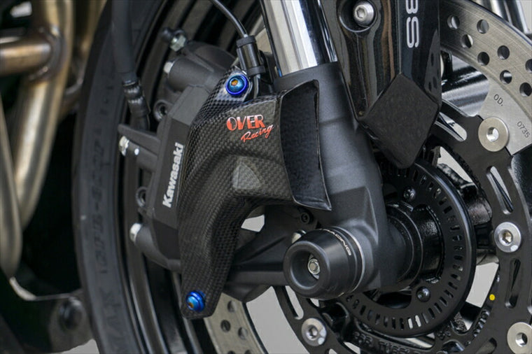 外装  オーヴァーレーシング OVER カーボンキャリパーダクト ZX-25R 20- 73-86-01 4539770120565 取寄品